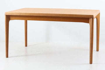 デンマーク製　Henning Kjaernulf　エクステンションダイニングテーブル　幅 140cm　オーク材　北欧家具ビンテージ