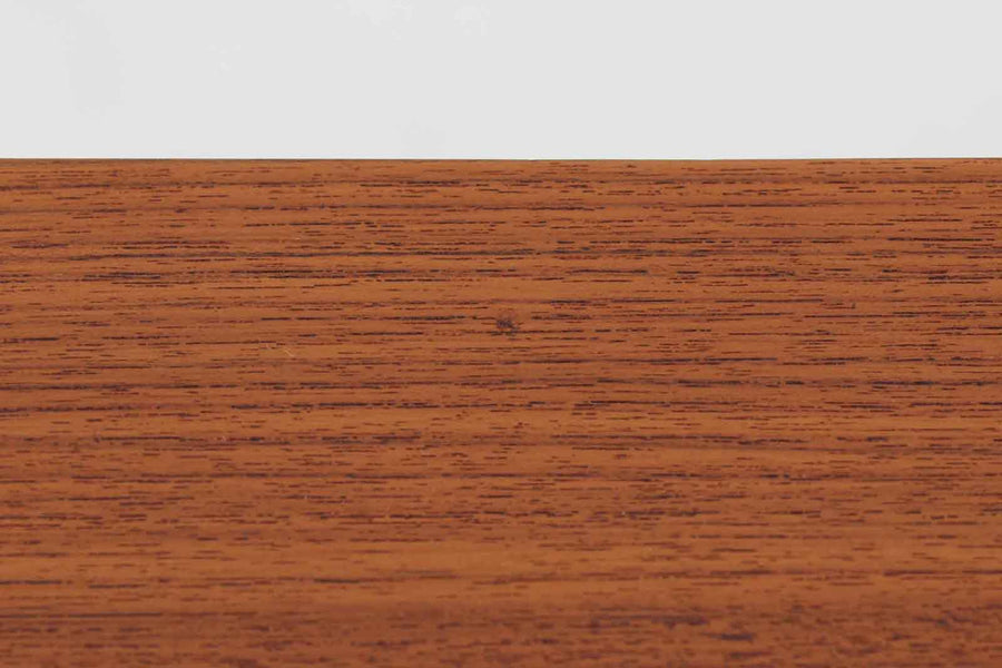 デンマーク製　片袖デスク　チーク×ビーチ材　北欧家具ビンテージ