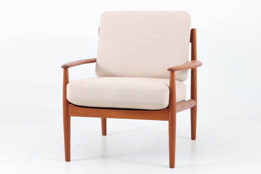 Grete Jalk(グレーテ・ヤルク)　Model 118　シングルソファ　チーク材　デンマーク製　北欧家具ビンテージ