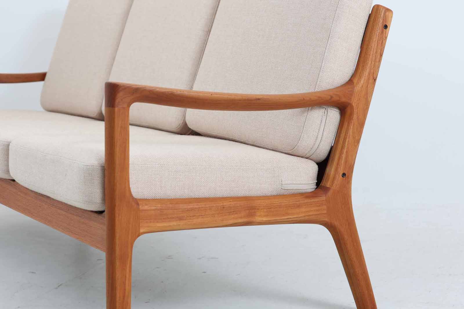 Ole Wanscher(オーレ・ヴァンシャー) Model166/169 トリプルソファ/3人