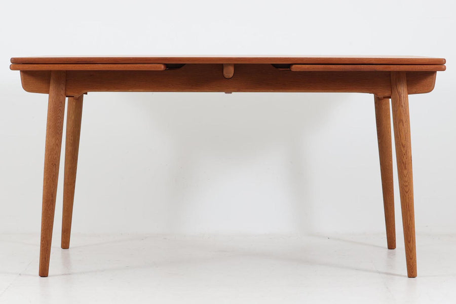 Hans J.Wegner(ハンス・J・ウェグナー)　AT312　ダイニングテーブル　チーク×オーク材　北欧家具ビンテージ