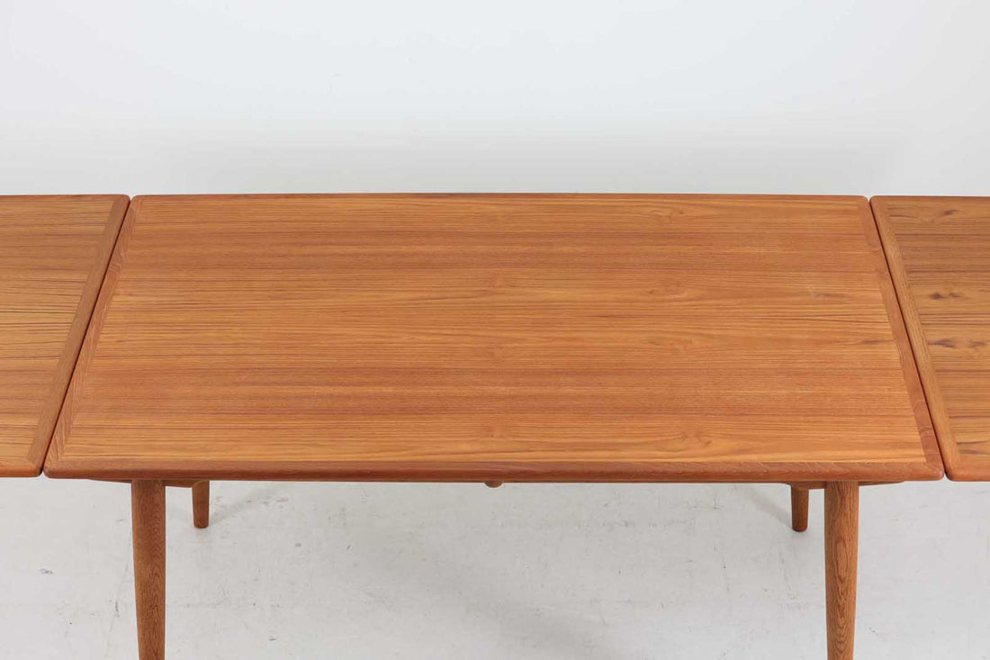 Hans J.Wegner(ハンス・J・ウェグナー)　AT312　ダイニングテーブル　チーク×オーク材　北欧家具ビンテージ