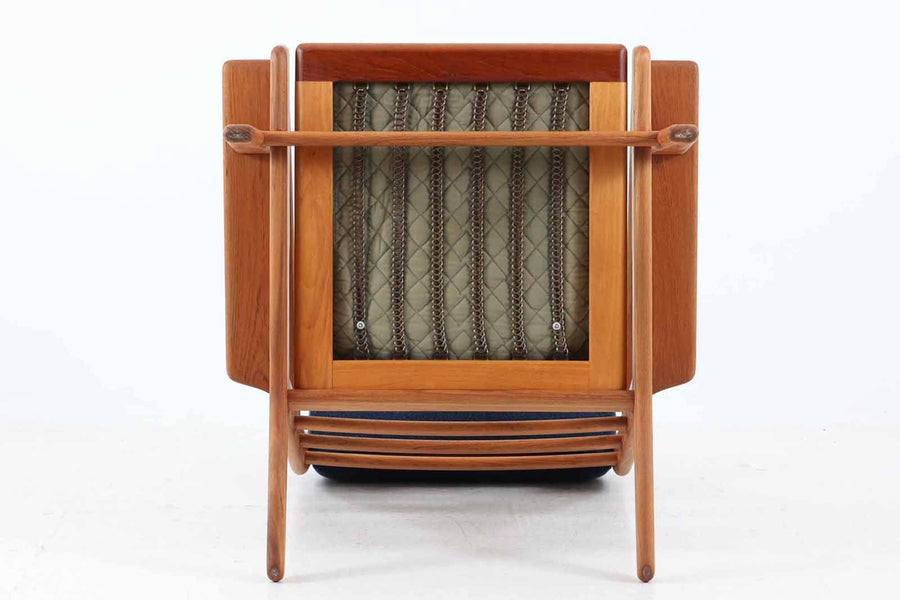 北欧家具ビンテージ　GE290A　ハイバックソファ　チーク材　Hans J.Wegner（ハンス・J・ウェグナー）　GETAMA/ゲタマ