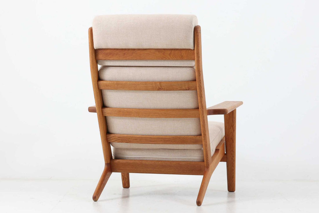 北欧家具ビンテージ GE290A ハイバックソファ オーク材 Hans J.Wegner