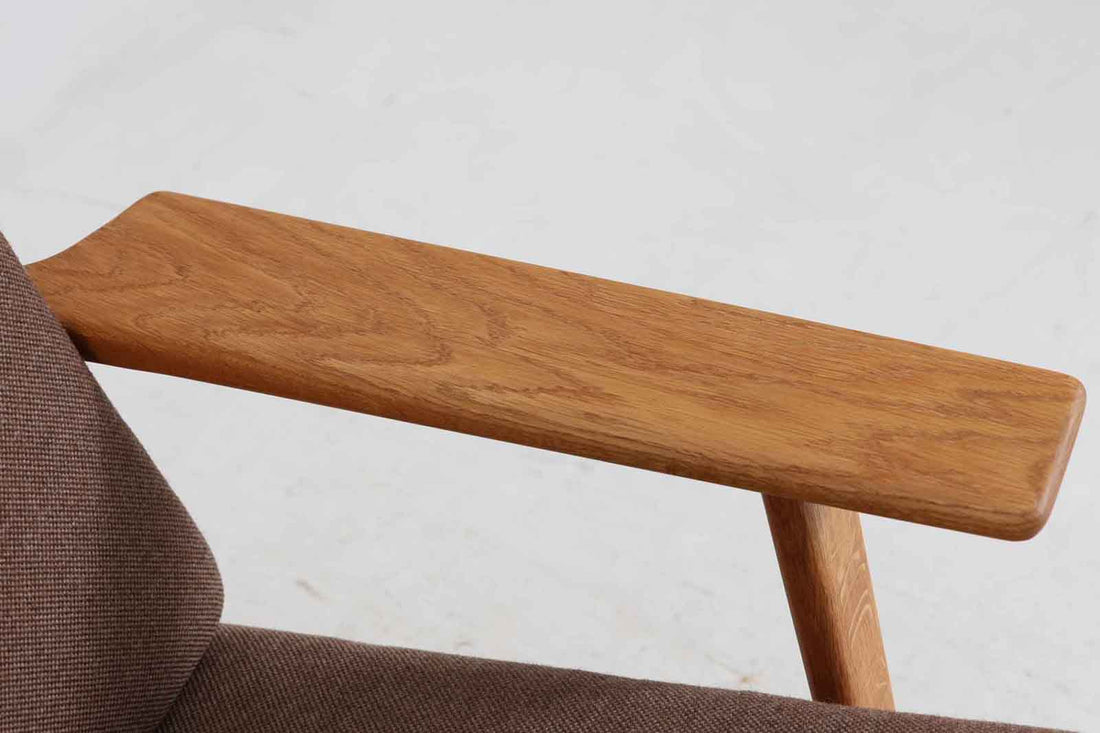 北欧家具ビンテージ　GE290A　ハイバックソファ　オーク材　Hans J.Wegner（ハンス・J・ウェグナー）　GETAMA/ゲタマ