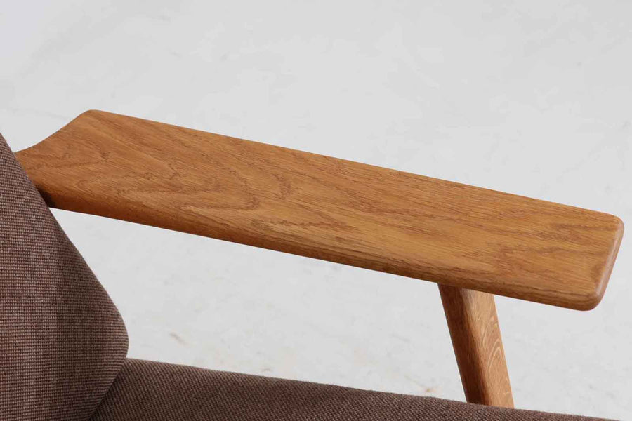 北欧家具ビンテージ　GE290A　ハイバックソファ　オーク材　Hans J.Wegner（ハンス・J・ウェグナー）　GETAMA/ゲタマ