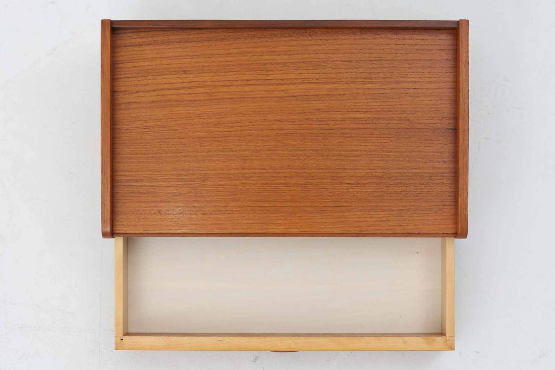 北欧 デンマークヴィンテージ チーク ウォールシェルフ 壁掛け デンマーク製 壁掛けシェルフ/ウォールシェルフ チーク材 北欧家具