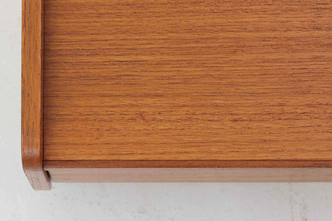 デンマーク製 壁掛けシェルフ/ウォールシェルフ チーク材 北欧家具