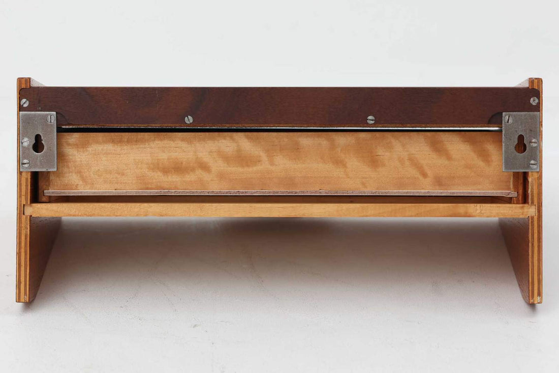 デンマーク製 壁掛けシェルフ/ウォールシェルフ チーク材 北欧家具