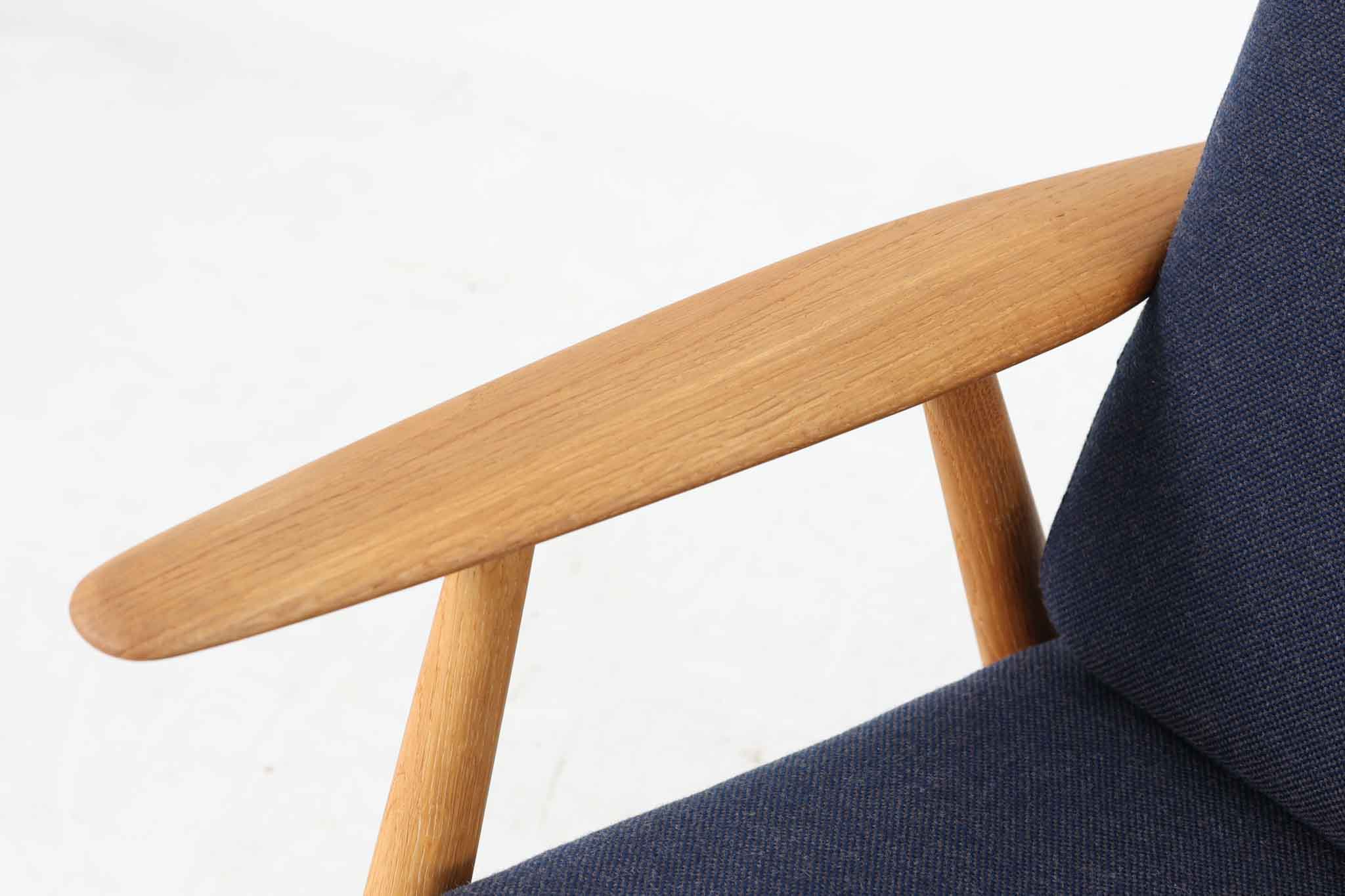 北欧家具ビンテージ GE240 シングルソファ オーク材 Hans J.Wegner
