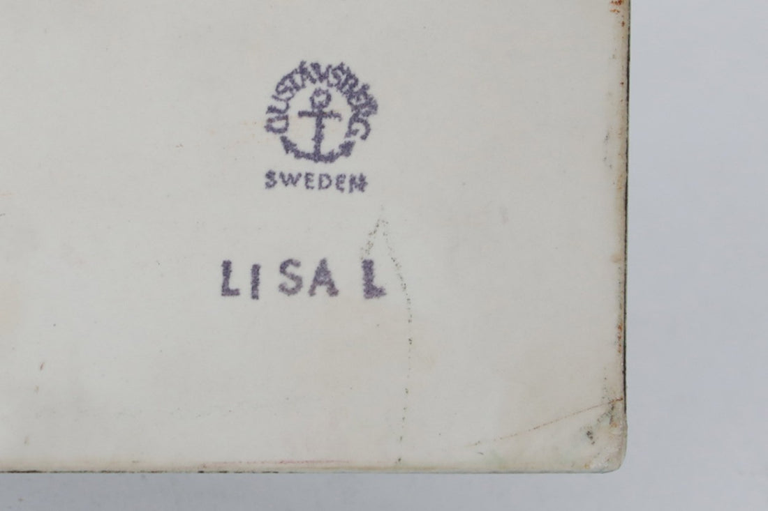 LisaLarsonの陶板です。こちらは1972年に発表された3つの労働組合による別注作品で数少ない限定陶板です。