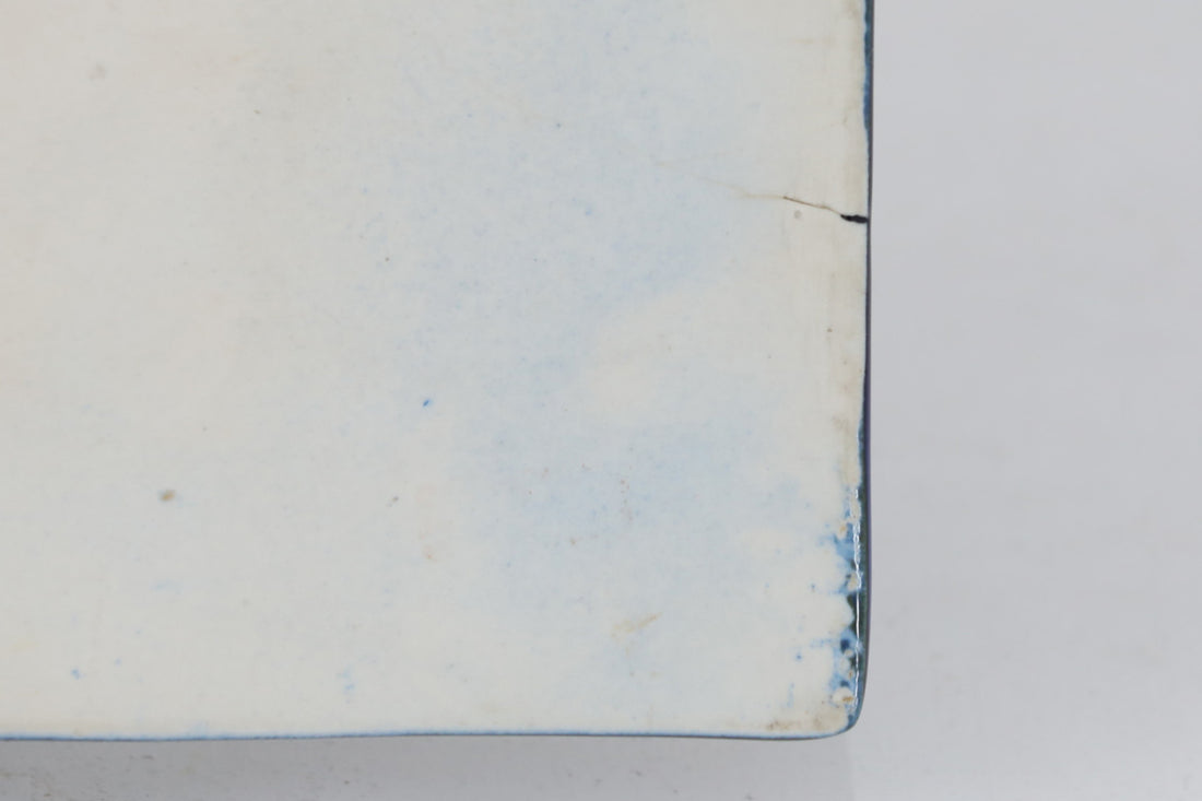 LisaLarsonの非常に希少なトリモチーフの陶板です。手元の資料では正確な情報がありませんでしたが1959年の1年のみで100点限定で制作されたといわれている希少な作品です。また、グリーンの作品を見ることはありますがこちらのブルーの作品はほぼ見ることがないので個体数はグリーンに比べて更に少ないのかもしれません。