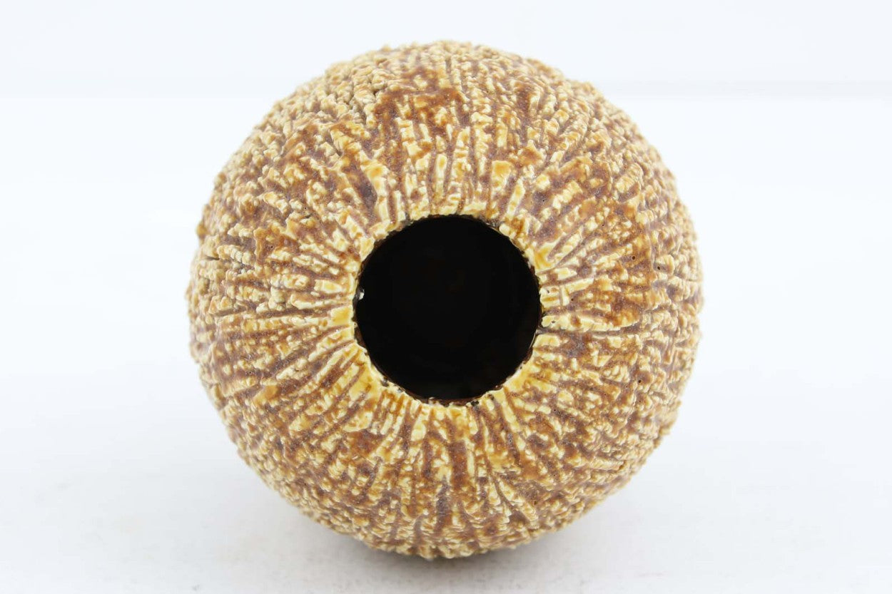 フィンランド人で彫刻家の父と、デンマーク人で陶芸家の母の元に育つGunnarNylundはデンマークで建築を学んだ後、Bing&amp;amp;Grondahl窯、スウェーデンRorstrand窯に就業し、多くの作品を生み出しています。彼の作品は独特な流線型と釉薬が特徴で世界中で重宝されています。