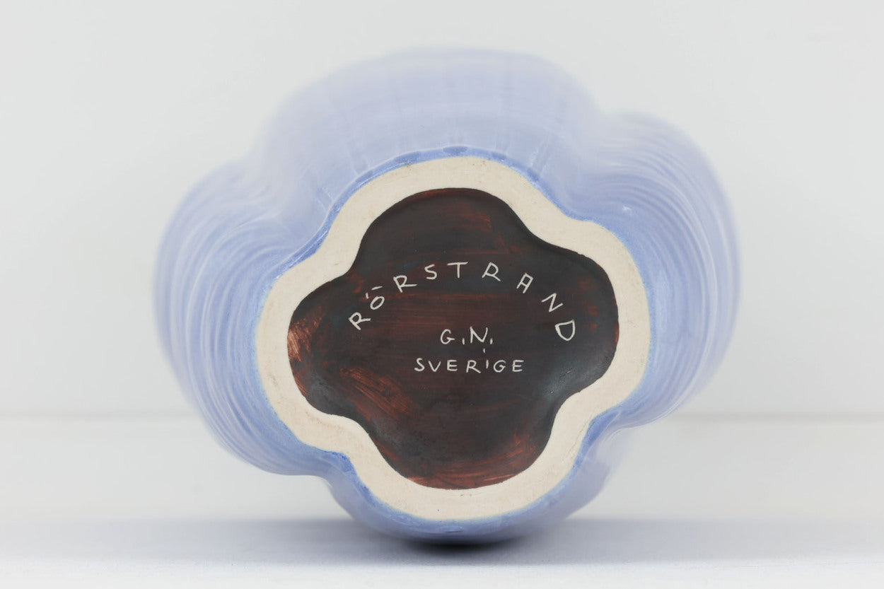 フィンランド人で彫刻家の父と、デンマーク人で陶芸家の母の元に育つGunnarNylundはデンマークで建築を学んだ後、Bing&amp;amp;Grondahl窯、スウェーデンRorstrand窯に就業し、多くの作品を生み出しています。彼の作品は独特な流線型と釉薬が特徴で世界中で重宝されています。