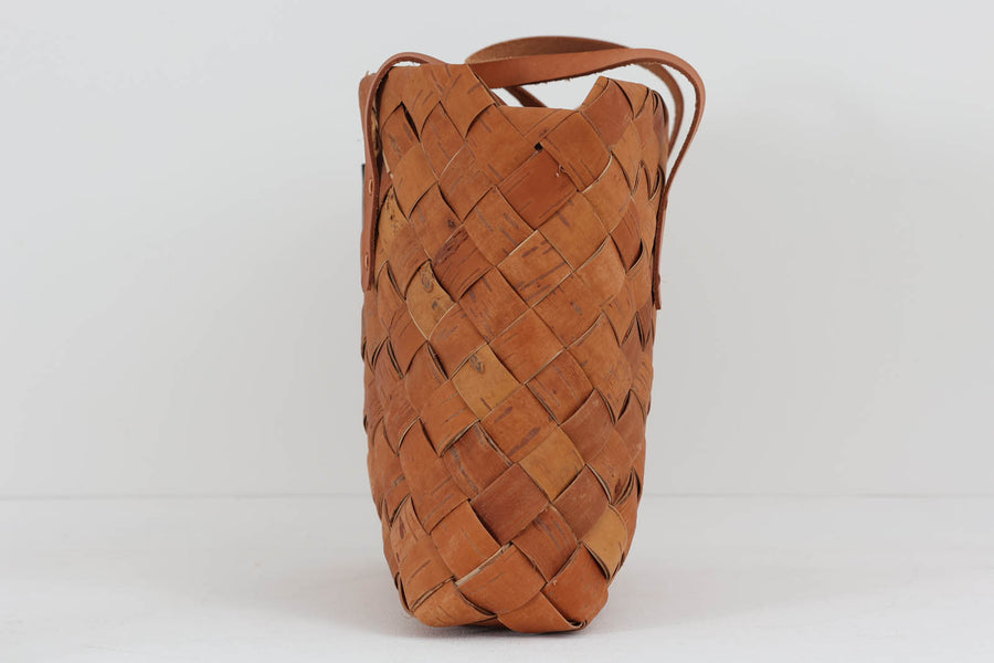 ハンドメイド　白樺樹皮のトートバッグ　A4サイズ
