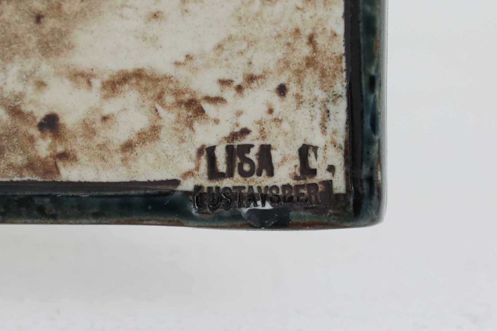 LisaLarsonの陶板の中でも代表的なシリーズがこのUNIKシリーズです。1967年から1986年にかけて製造され、比較的流通量は多いシリーズです。