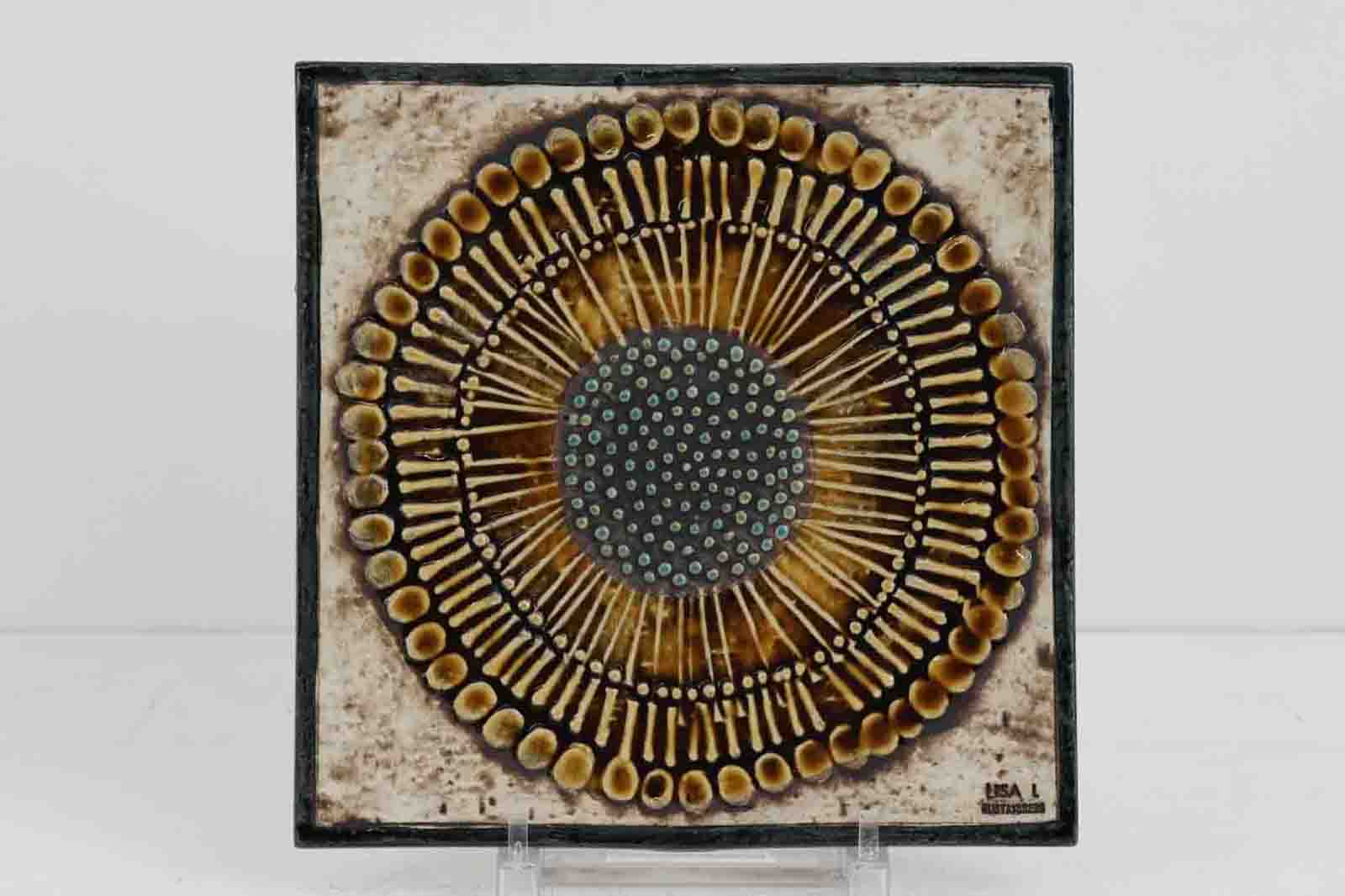 LisaLarsonの陶板の中でも代表的なシリーズがこのUNIKシリーズです。1967年から1986年にかけて製造され、比較的流通量は多いシリーズです。