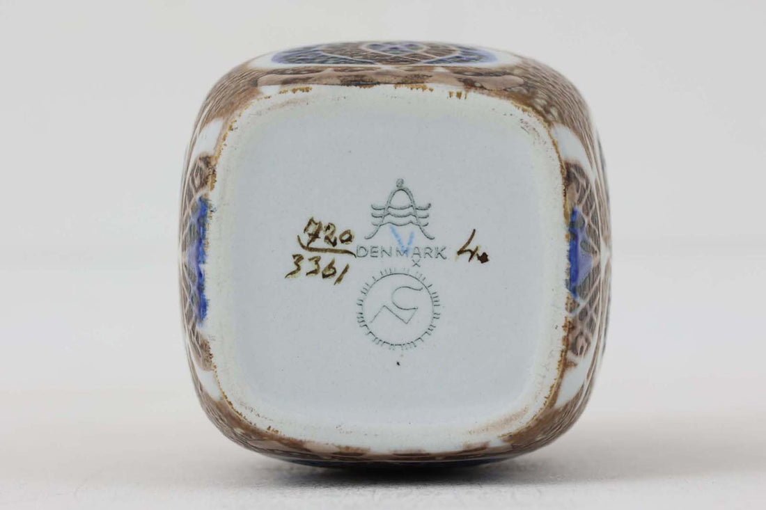 アルミニア窯　Royal Copenhagen　ロイヤルコペンハーゲン　BACAバッカ　フラワーベース　一輪挿し