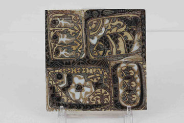 アルミニア窯　Royal Copenhagen ロイヤルコペンハーゲン　BACAバッカ　15×15cmのビンテージタイルプレート　1枚